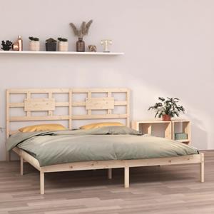 VidaXL Bedframe massief hout 200x200 cm