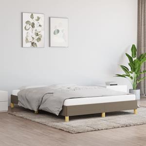 VidaXL Bedframe stof taupe 140x200 cm