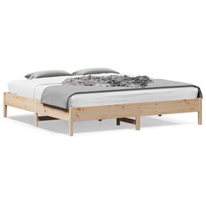 VidaXL Bedframe massief grenenhout 180x200 cm