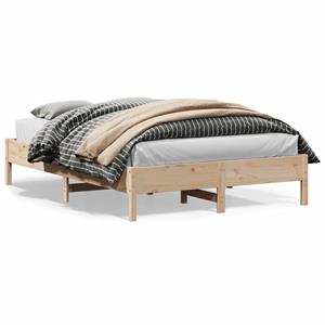 VidaXL Bedframe massief grenenhout 120x200 cm