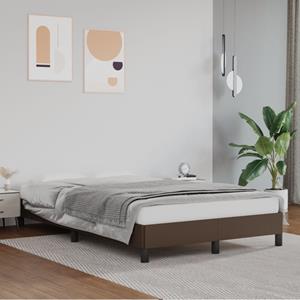 VidaXL Bedframe kunstleer bruin 120x200 cm