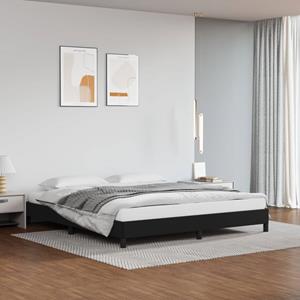 VidaXL Bedframe kunstleer zwart 160x200 cm