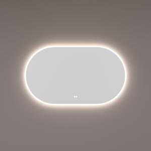 HIPP design 13700 ovale spiegel 160x70cm met LED en spiegelverwarming