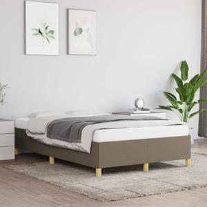 VidaXL Bedframe stof taupe 120x200 cm