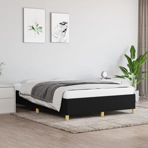 VidaXL Bedframe stof zwart 140x190 cm