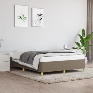 VidaXL Bedframe stof taupe 140x200 cm