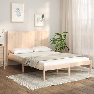 VidaXL Bedframe massief grenenhout 160x200 cm