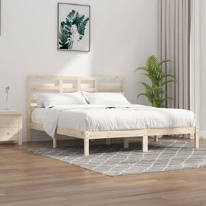 VidaXL Bedframe massief hout 180x200 cm