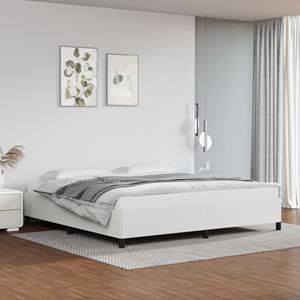 VidaXL Bedframe kunstleer wit 200x200 cm