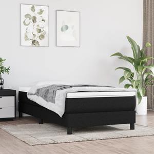 VidaXL Bedframe stof zwart 90x190 cm