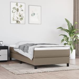 VidaXL Bedframe stof taupe 90x190 cm