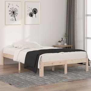 VidaXL Bedframe massief hout 120x190 cm