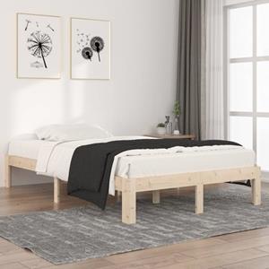 VidaXL Bedframe massief grenenhout 120x200 cm