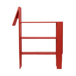 Ferm Living Horse Boekenkast - Poppy Red