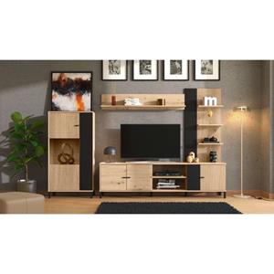 INOSIGN Wandmeubel Avignon, inkl. Highboard, TV-Board, Standregal und Wandregal (complete set)