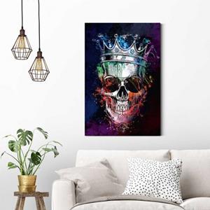 Reinders! Decoratief paneel Skull Crown