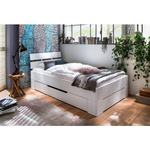 Home affaire Bedframe Vurenhout, bestelbare laden, in verschillende bedbreedten