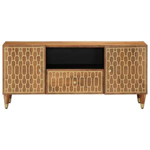 VidaXL Tv-meubel 105x33x46cm massief mangohout