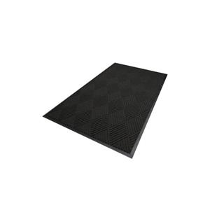 Mountville Mills Europe Waterhog Diamond Droogloopmat / Schoonloopmat 60x90 Cm - Rubber Border - Antraciet