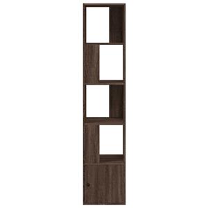 vidaXL Boekenkast 40x36x189 cm bewerkt hout bruin eikenkleurig