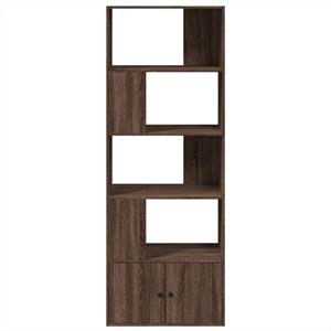 vidaXL Boekenkast 70x36x189 cm bewerkt hout bruin eikenkleurig