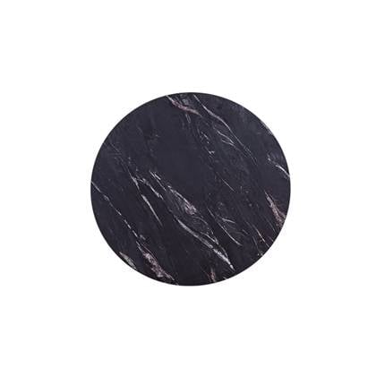 MaximaVida rond tafelblad Firenze 58 cm - zwart marmer look