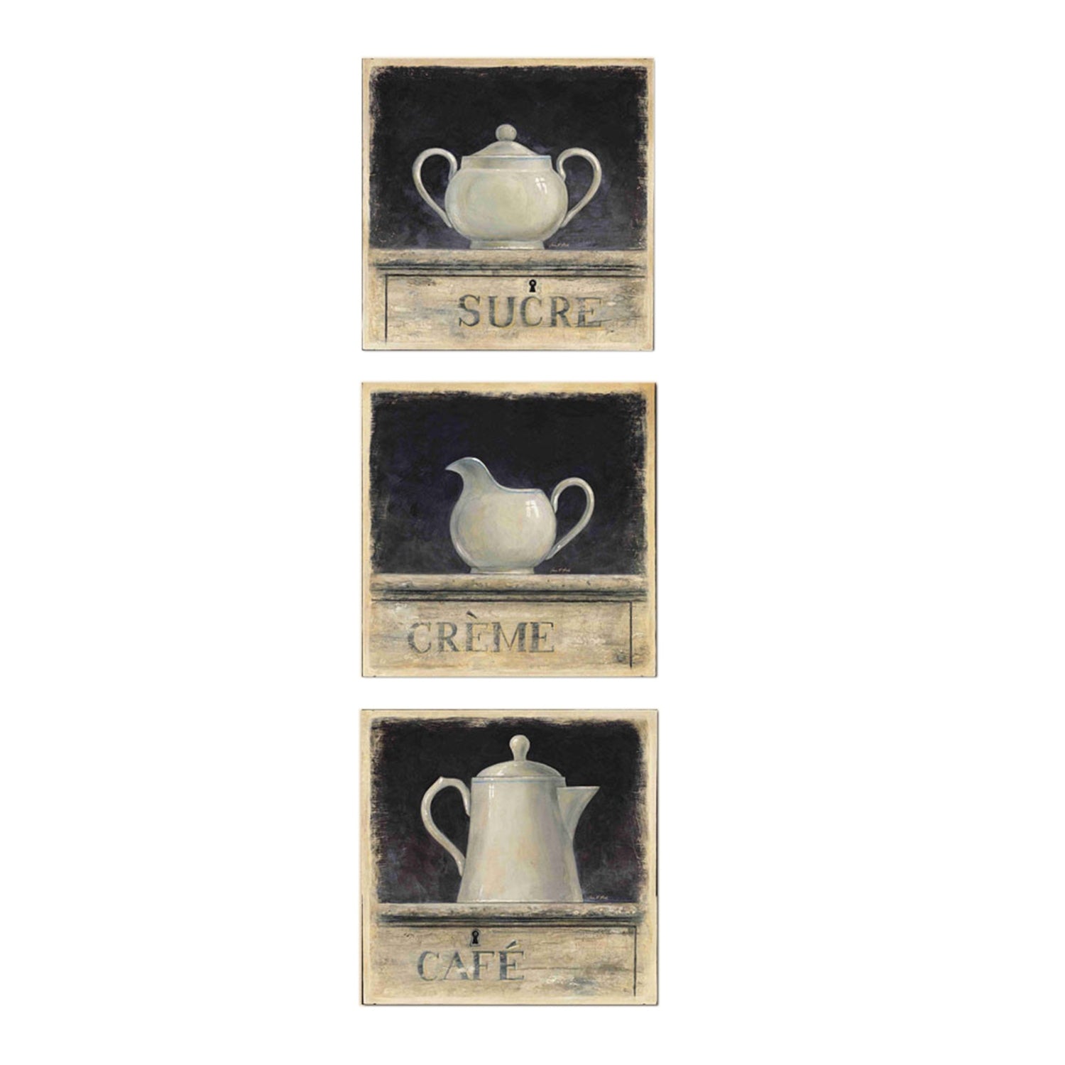 Mioli Decor Set van 3 wanddecoraties Norah | 