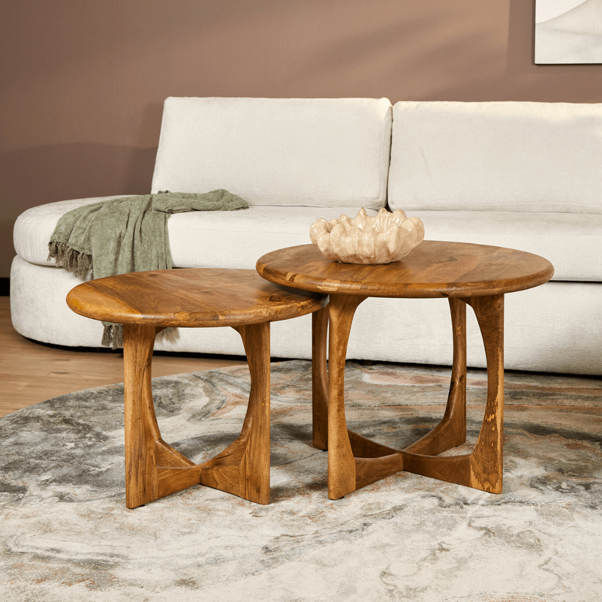 Het Steigerhouthuis Salontafel Milou | Naturel | 70 cm