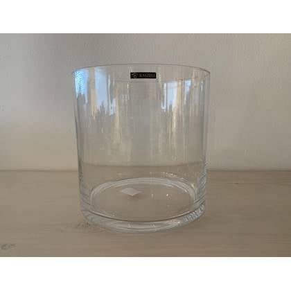 Rasteli Vaas-Cilinder vaas Glas D 25 cm H 25 cm