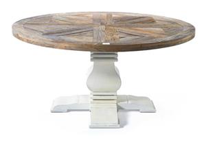 Rivièra Maison Ronde Eettafel Crossroads 160cm - Wit