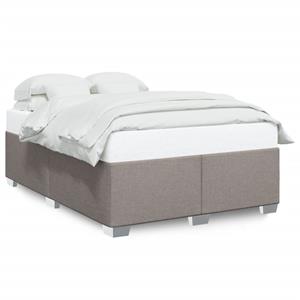 VidaXL Bedframe stof taupe 140x190 cm