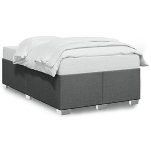 VidaXL Bedframe stof donkergrijs 120x190 cm