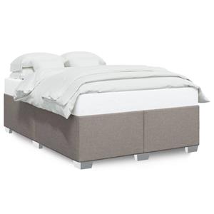 VidaXL Bedframe stof taupe 140x200 cm