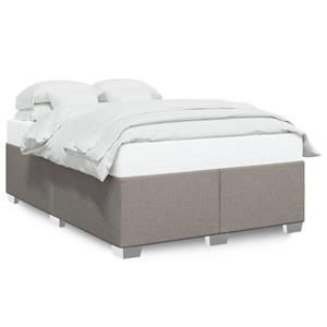 VidaXL Bedframe stof taupe 160x200 cm