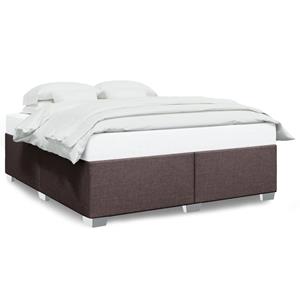 VidaXL Bedframe stof donkerbruin 180x200 cm