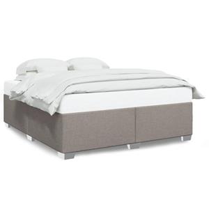 VidaXL Bedframe stof taupe 180x200 cm