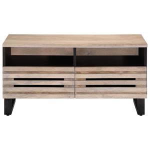 vidaXL Salontafel 80x55x40 cm massief mangohout