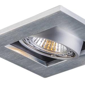 QAZQA Inbouwspot Qure - Aluminium - Modern - L 101mm