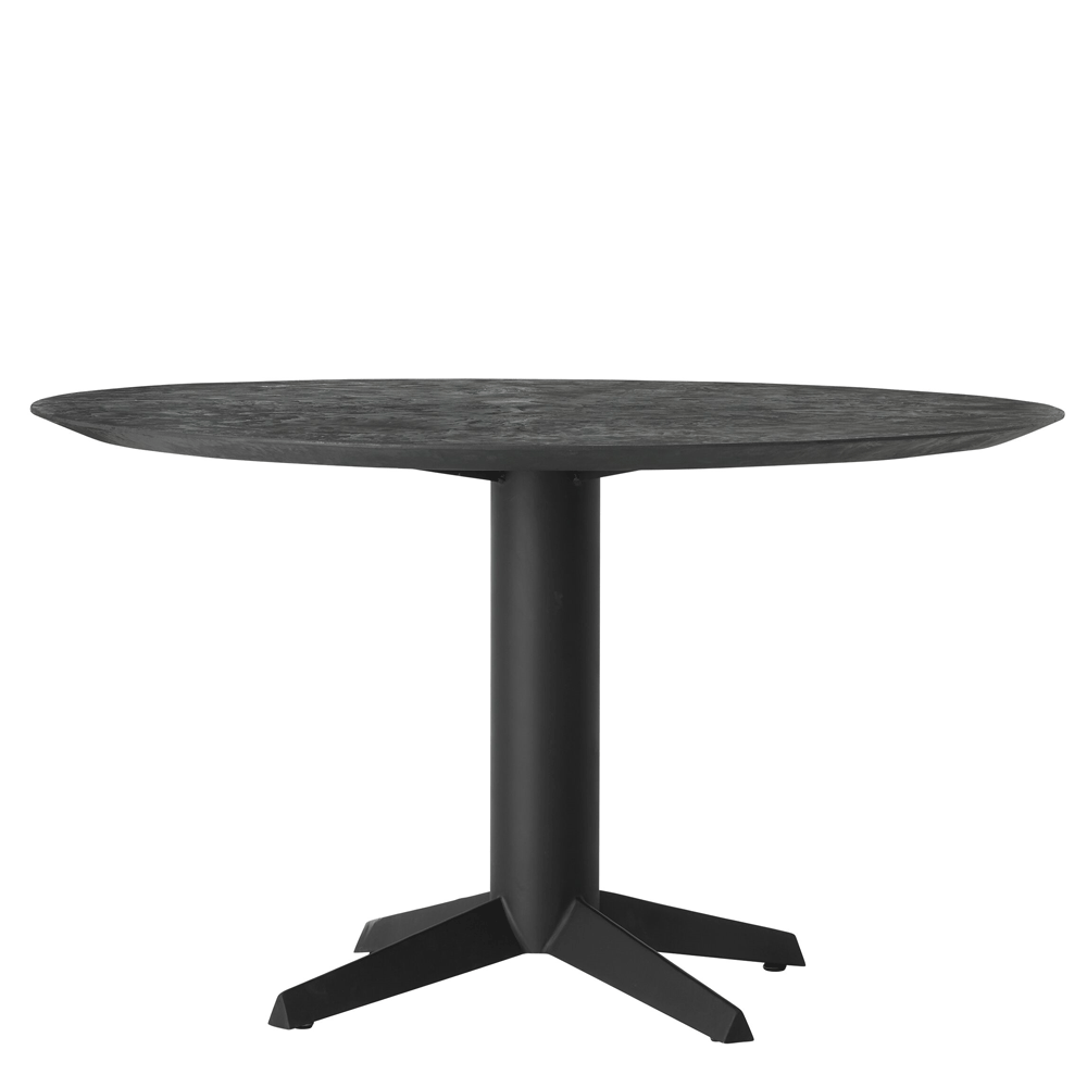 Countrylifestyle Solo eettafel zwart rond 130