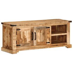 VidaXL Tv-meubel 110x35x45 cm massief ruw mangohout