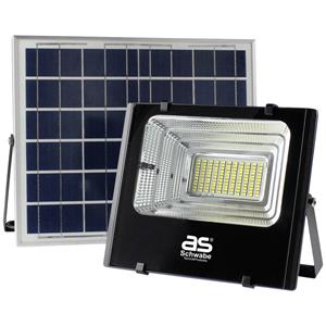 AS Schwabe Solarline 60W 46982 Staande lamp op zonne-energie 60 W Neutraalwit Zwart, Zilver