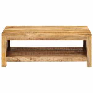 vidaXL Salontafel 80x55x30 cm massief mangohout