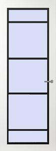 Svedex Binnendeuren Front FR517 Wit Zwart | Afgelakt met  Superlak | Deurengigant.nl
