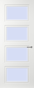 Svedex Binnendeuren Cameo CE108 Blank facetglas | Afgelakt met  Superlak | Deurengigant.nl