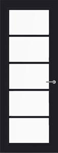 Svedex Binnendeuren Front FR516 Zwart Satijnglas | Afgelakt met  Superlak | Deurengigant.nl