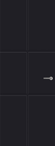 Svedex Binnendeuren Front FR561 Zwart | Afgelakt met  Superlak | Deurengigant.nl