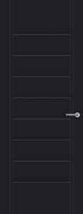 Svedex Binnendeuren Front FR569 Zwart | Afgelakt met  Superlak | Deurengigant.nl