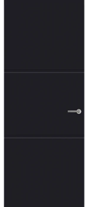 Svedex Binnendeuren NDB951 Zwart | Afgelakt met  Superlak | Deurengigant.nl