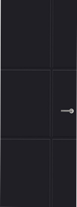 Svedex Binnendeuren NDB956 Zwart | Afgelakt met  Superlak | Deurengigant.nl