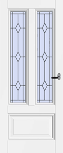 Cando Binnendeuren Muiden Glas in lood Briljant | Montage door heel Nederland | Deurengigant.nl